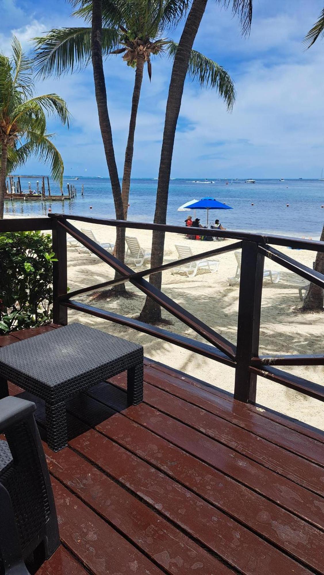 Ocean Front - Ground Floor Condo Cancun Luaran gambar