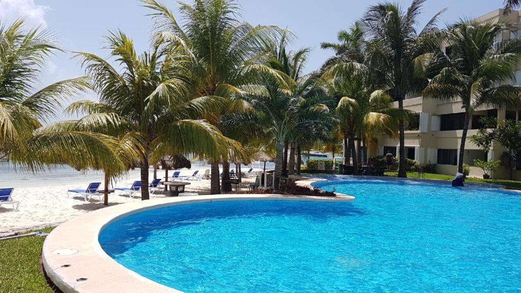 Ocean Front - Ground Floor Condo Cancun Luaran gambar