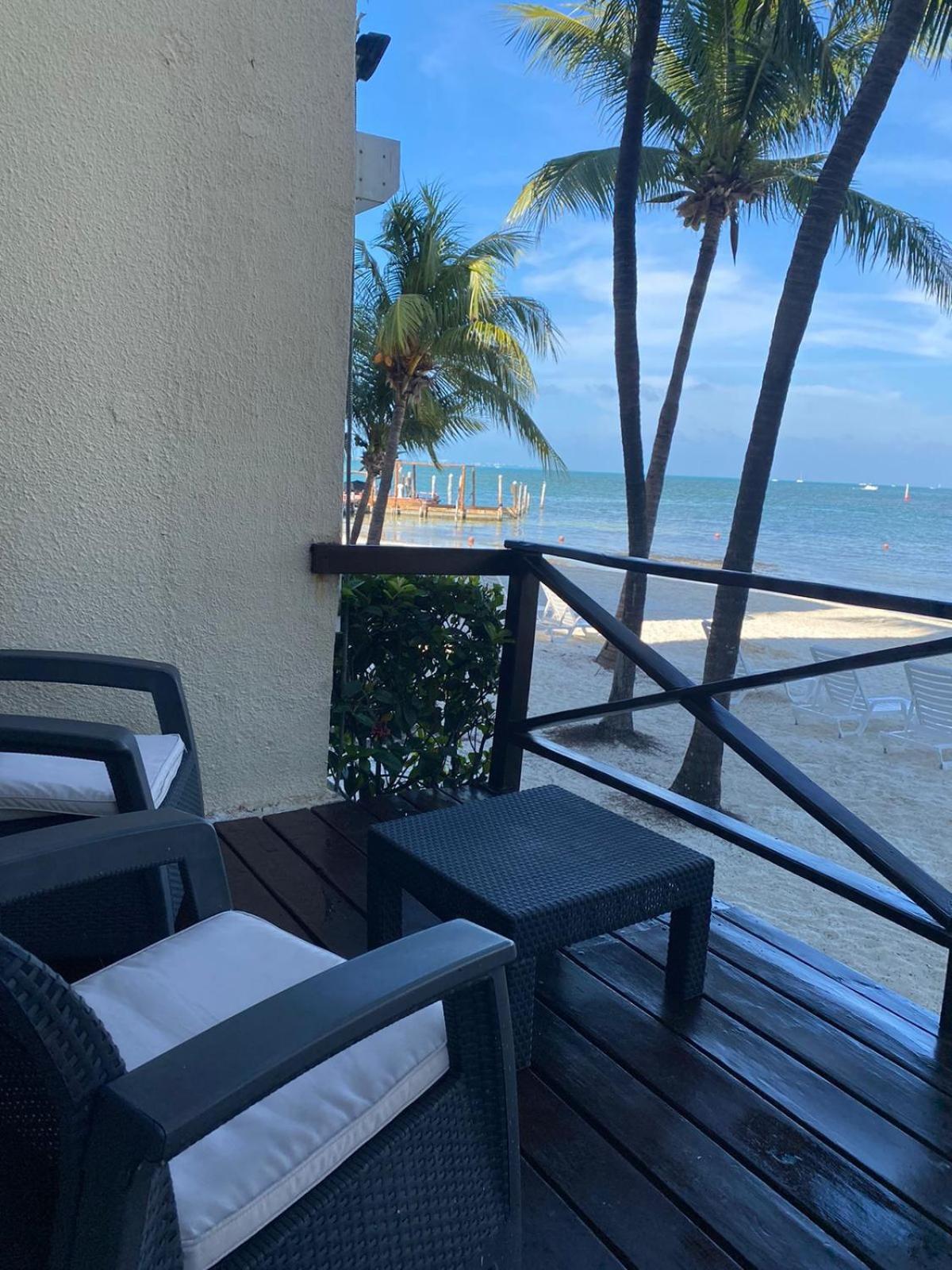 Ocean Front - Ground Floor Condo Cancun Luaran gambar