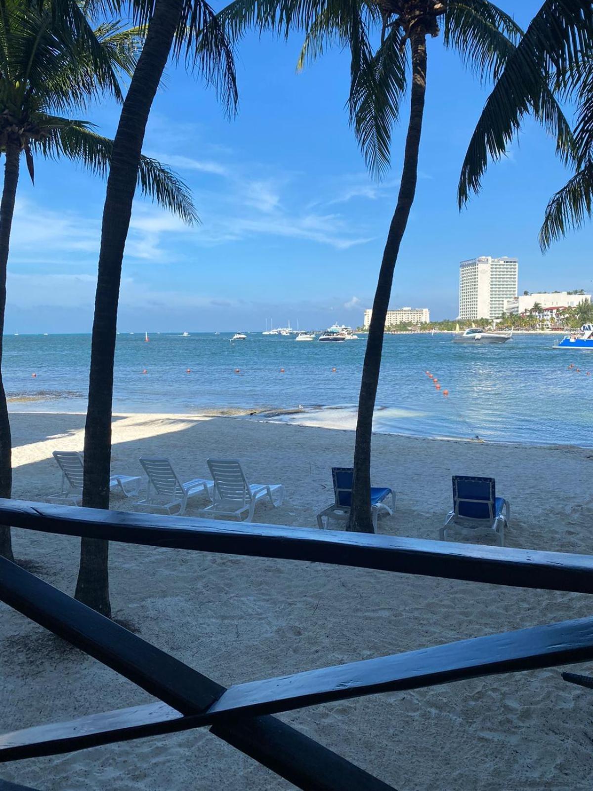 Ocean Front - Ground Floor Condo Cancun Luaran gambar